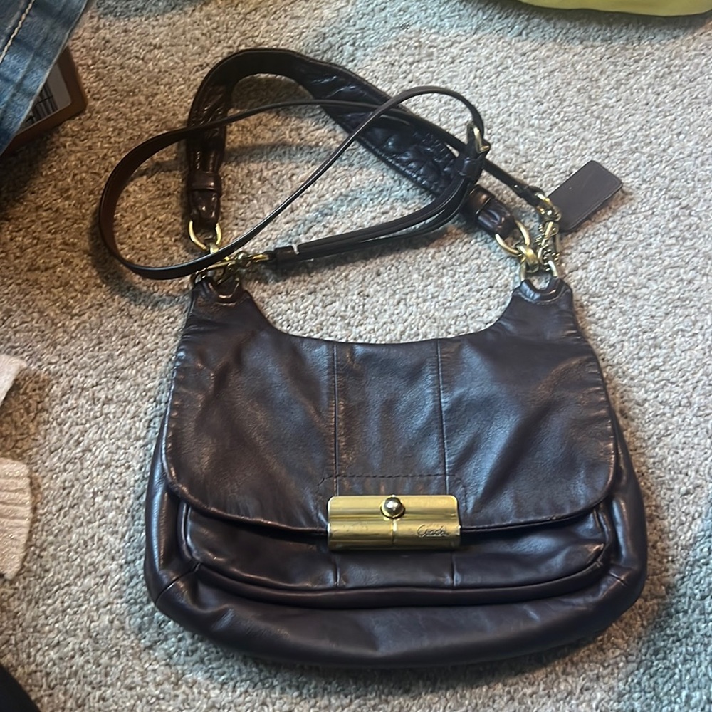Vintage Coach Kristin Brown Handbag No. E1169-16931